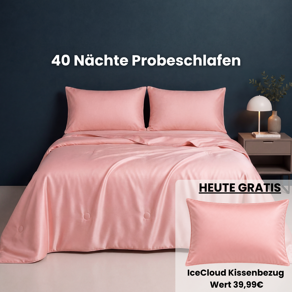 MagicSleep® Couverture – La couverture rafraîchissante en gel pour des nuits d'été sereines