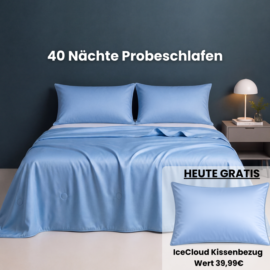 MagicSleep® Couverture – La couverture rafraîchissante en gel pour des nuits d'été sereines