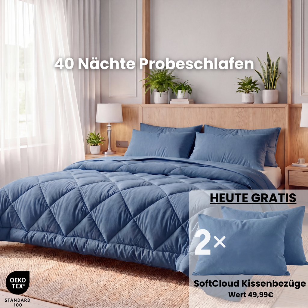 EasySleep® Couverture – La couverture 2-en-1 à séchage rapide qui révolutionne votre expérience de sommeil.