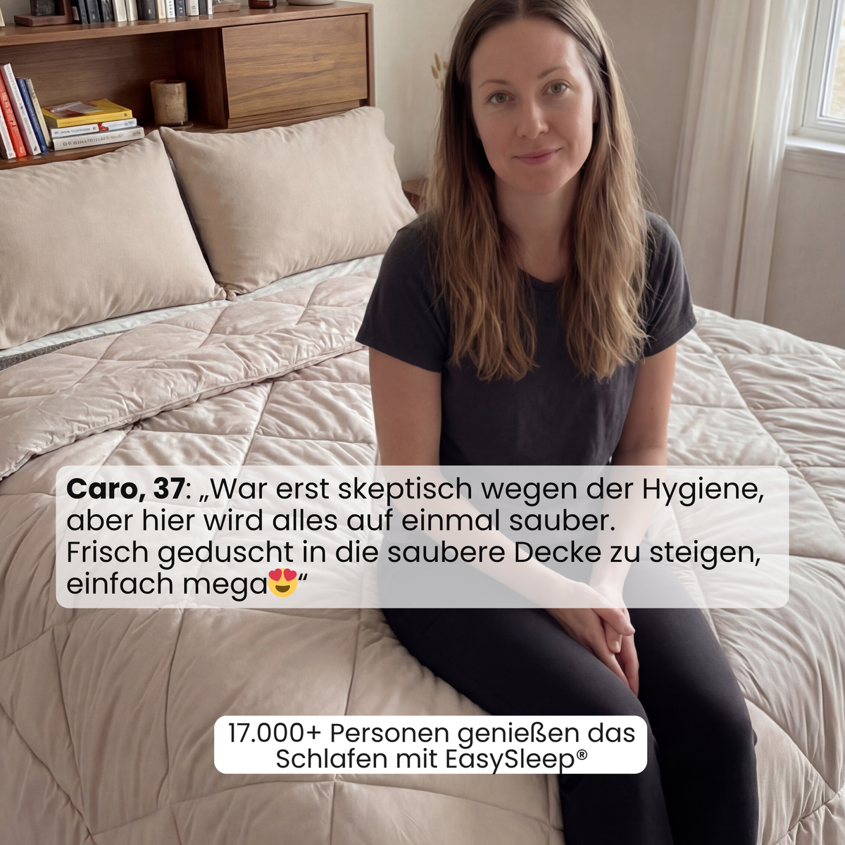 EasySleep® Couverture – La couverture 2-en-1 à séchage rapide qui révolutionne votre expérience de sommeil.