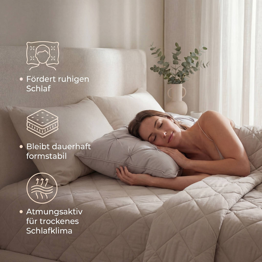 Coussin SoftCloud® – Le confort ultime, hypoallergénique et premium